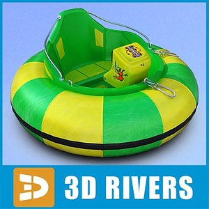 obj amusement park one-seat bumper