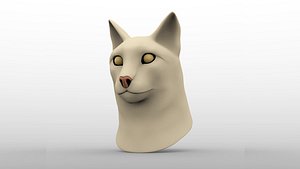 Head Bobcat Lynx 3D
