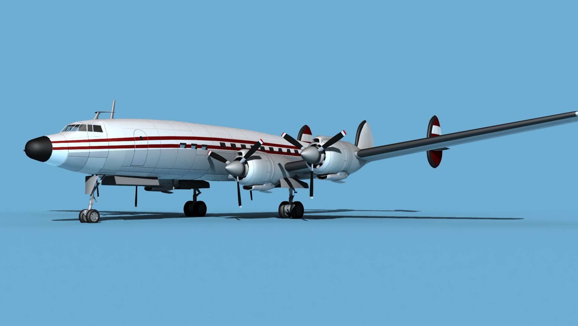 3D Lockheed L1649 Star Liner Trek model https://p.turbosquid.com/ts-thumb/Wq/gn3BZs/Ku/lockheedl1649starlinertrek0001/jpg/1656725404/1920x1080/fit_q87/80dc708e443a9cc0c33a60c0dafb7e77b0e1384c/lockheedl1649starlinertrek0001.jpg