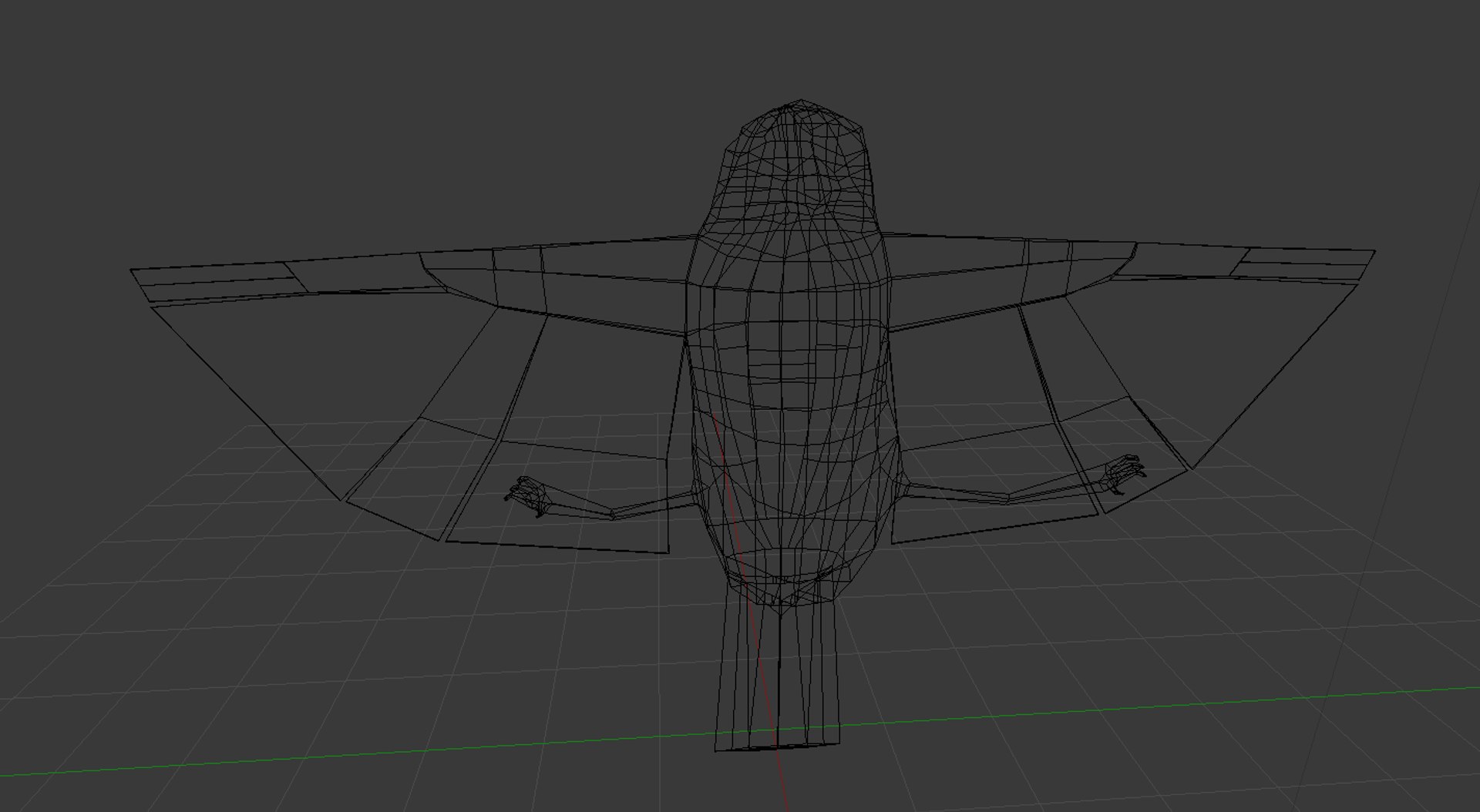 3d Bird Cardinal Model