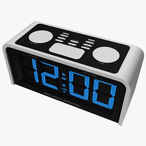 maya basic digital alarm clock