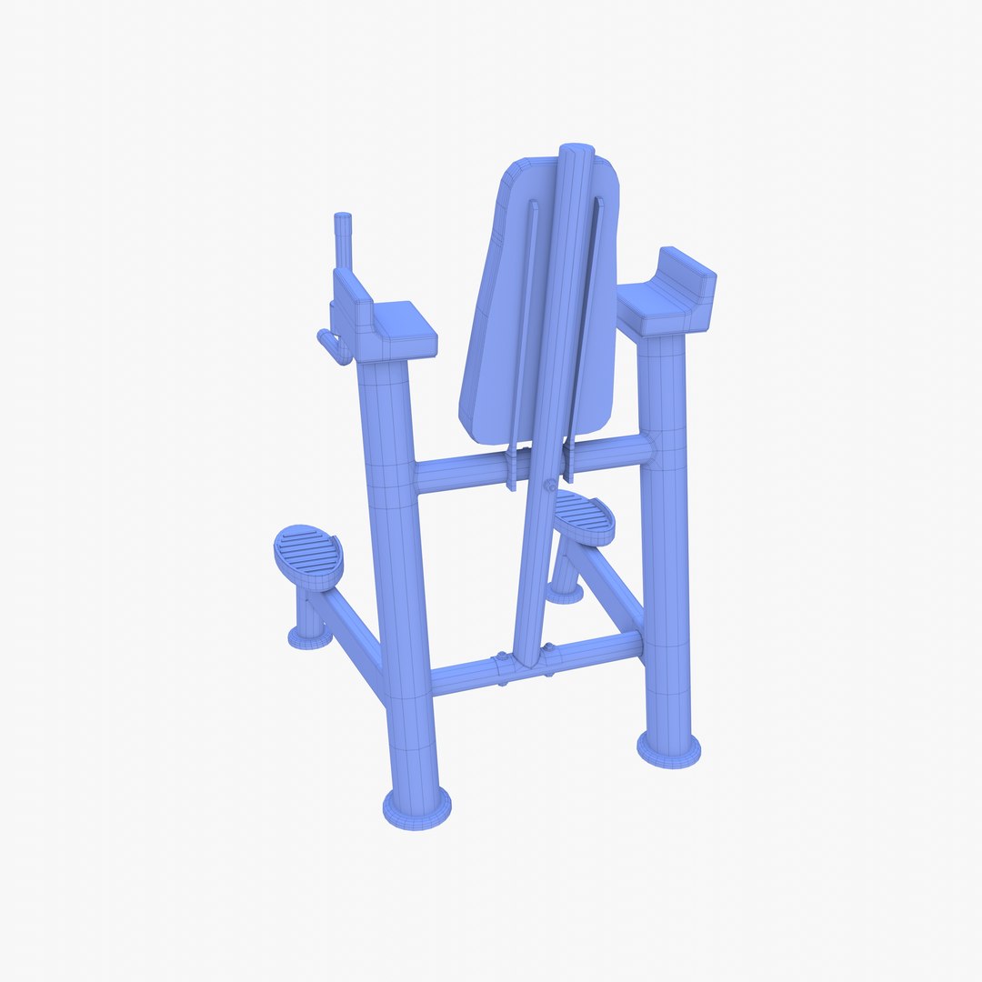 Chin Up And Dip Station V2 3D Model - TurboSquid 2009070