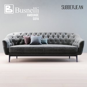busnelli amouage sofa 3D model