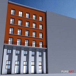 3d building