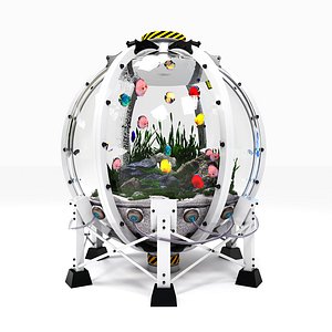 Sci Fi Aquarium AQ1 3D model