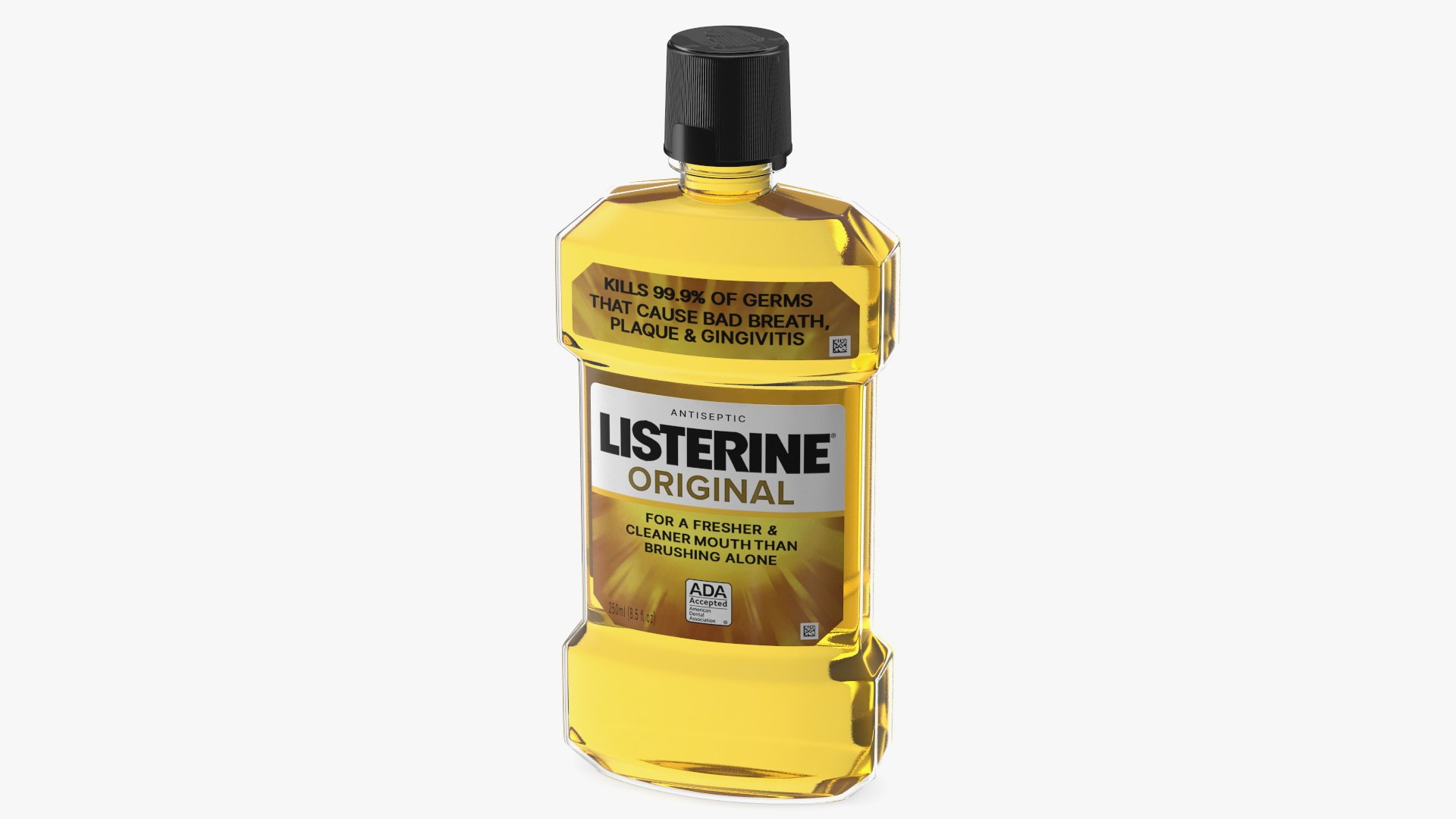 Listerine Original Oral Care Antiseptic Mouthwash 250ml 3D model preview