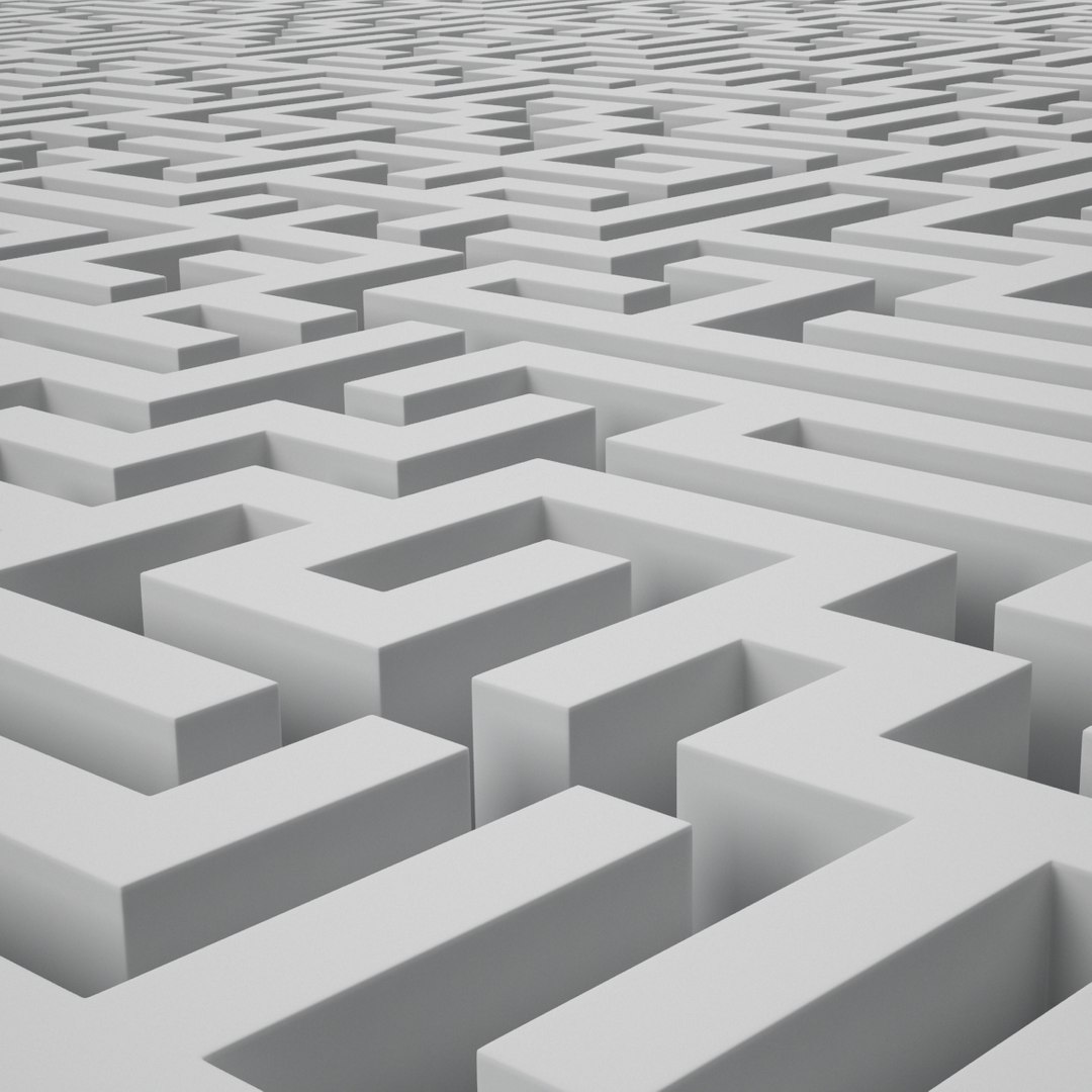 Maze 3d Obj