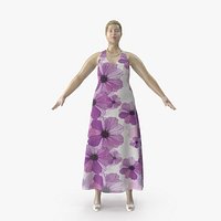 Plus Size Mannequin 01 Pose 01