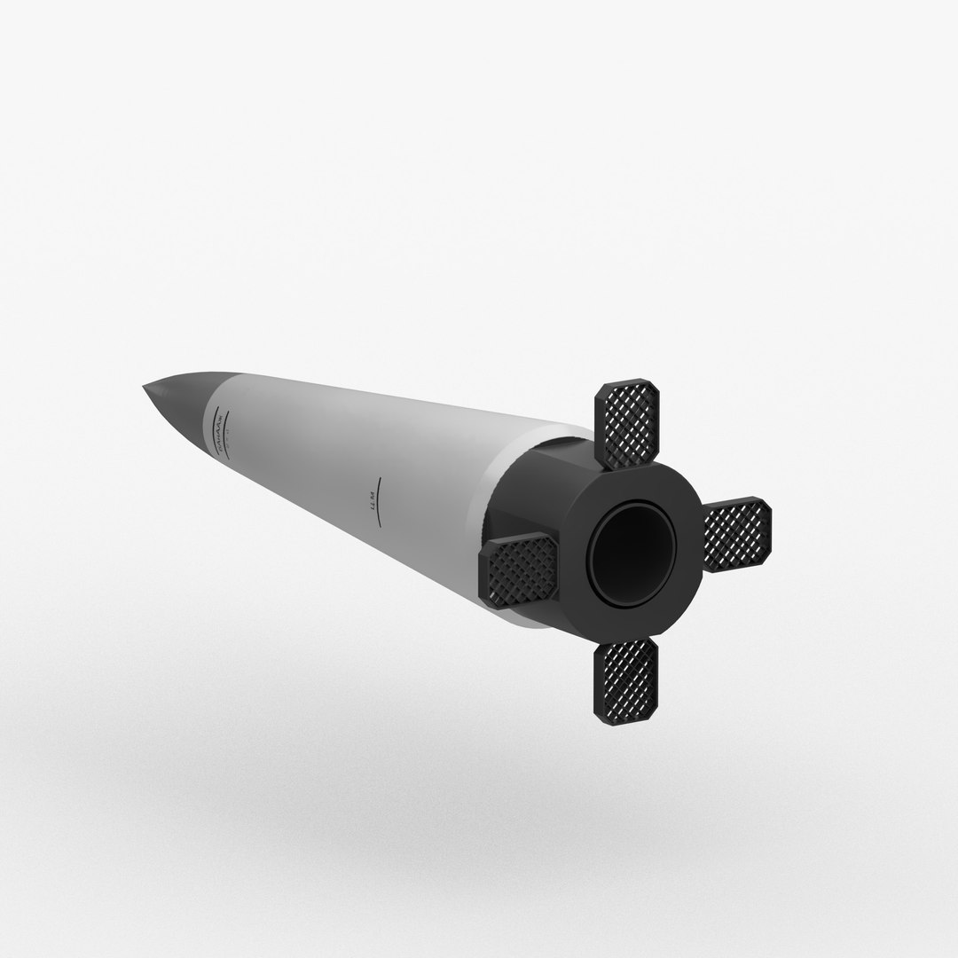 Kinzhal Kh-47M2 3D Model - TurboSquid 2222742