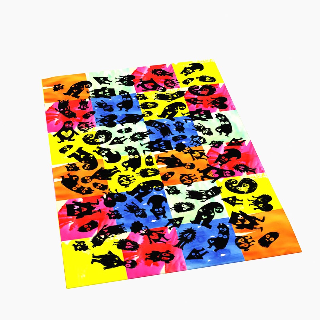 Rug Party Time Bas 3D | 1146836 | TurboSquid