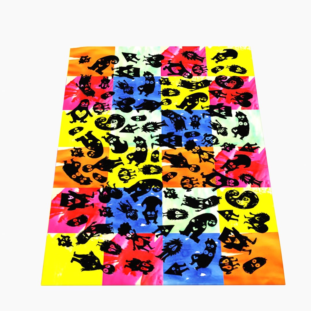 Rug Party Time Bas 3D | 1146836 | TurboSquid