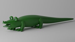 Cartoon Crocodile Alligator 1