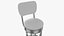 Retro Bar Stool with Back