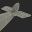 british wwi biplane fighter 3d model