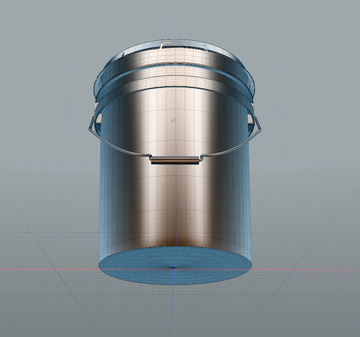5 Gallon Bucket 3D Model - TurboSquid 1551217