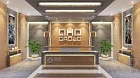 Contemporary Office Reception Lobby