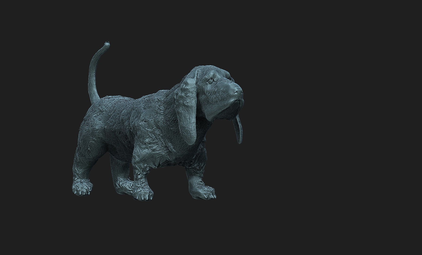 Basset Dog 3D - TurboSquid 2139692