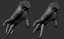 3D Female hand poses model