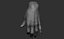 3D Female hand poses model