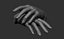 3D Female hand poses model