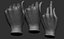 3D Female hand poses model