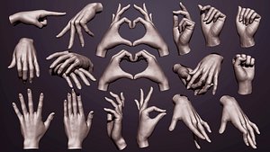 Female hand poses