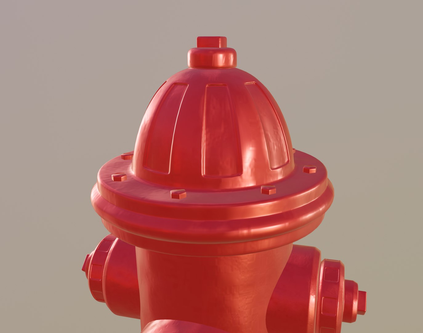 3D Red Hydrant Model - TurboSquid 1482239