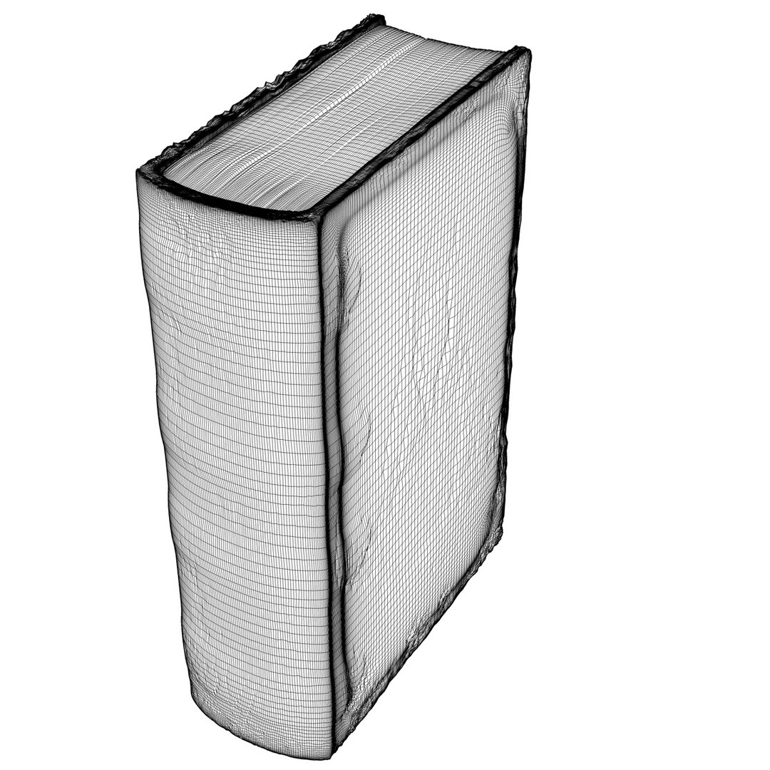Rotten Book 3d Obj