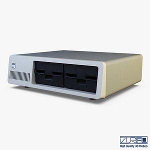 ibm computer tower 3D model