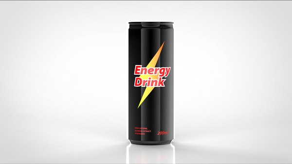 3D energy drink - TurboSquid 1671728