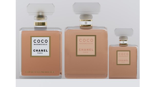 modelo 3d Set de perfumes Coco mademoiselle - TurboSquid 1906985