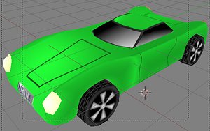 free sports car nova 3d model