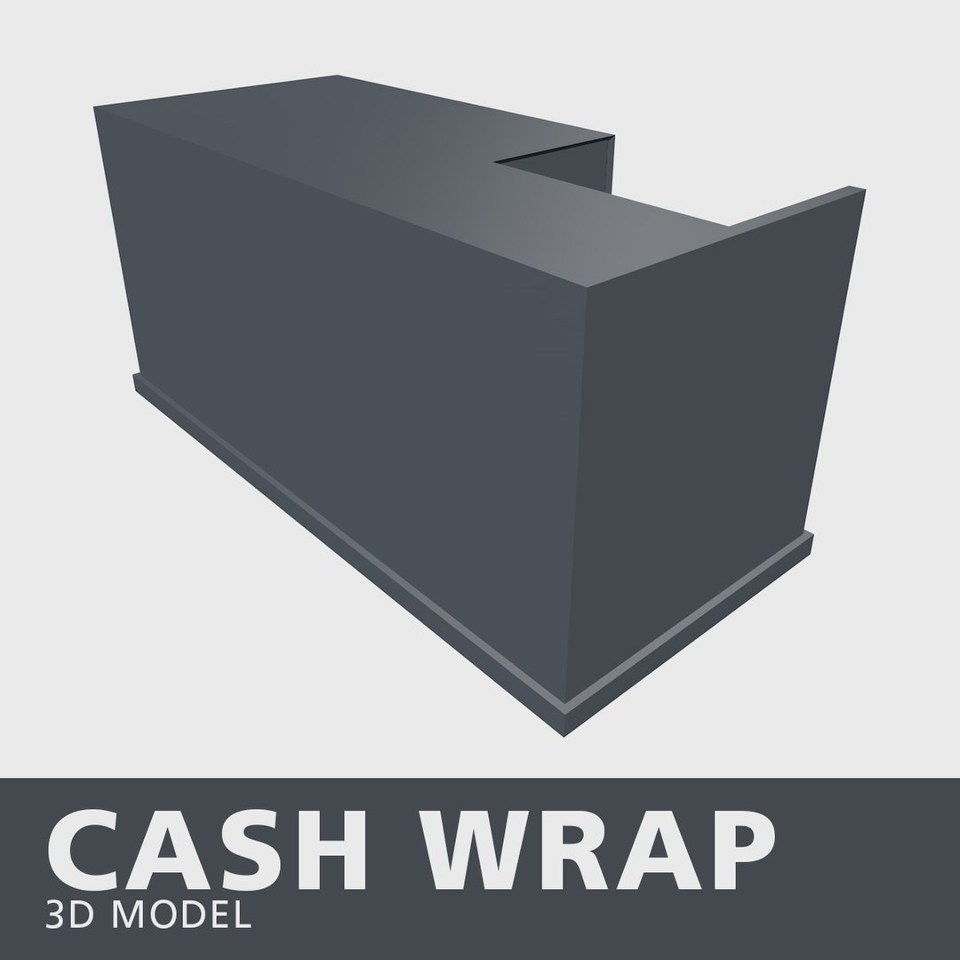 Free Cash Wrap 3D Model TurboSquid 1269084