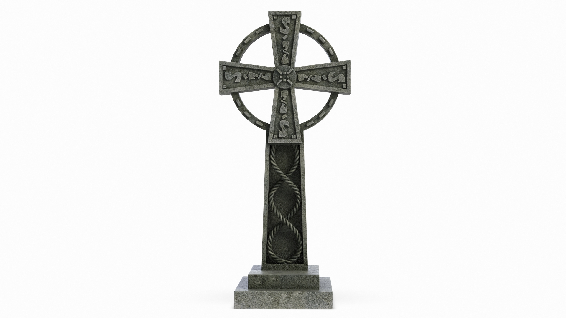 3d Model Of Celtic Cross