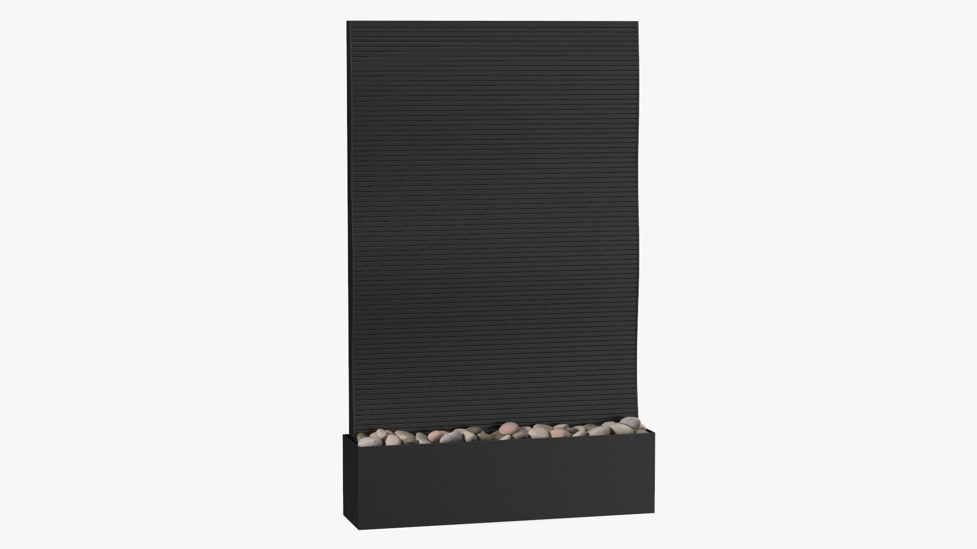 Wall Fountain Empty 3D model preview