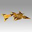 Overwatch OW Genji Nihon Skin Shuriken accesorio de cosplay