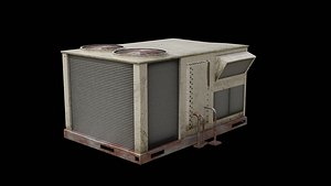 Ac rooftop 3D model