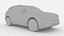 Kolekcja samochodów SUV 6 low poly