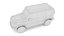 Kolekcja samochodów SUV 6 low poly