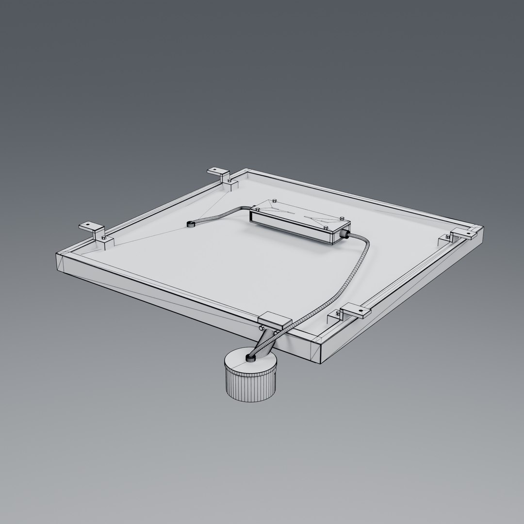 3D Square Ceiling Panel with Bored Clips and Wired Secondary Spot https://p.turbosquid.com/ts-thumb/Wr/wiqOTz/Dv/06_wireframe/jpg/1791928131/1920x1080/fit_q87/5d4c32522063e8ae7e55dd280ad8747b29f0b199/06_wireframe.jpg