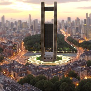 Four Seasons Bahrain Modern Hotel with Central Void