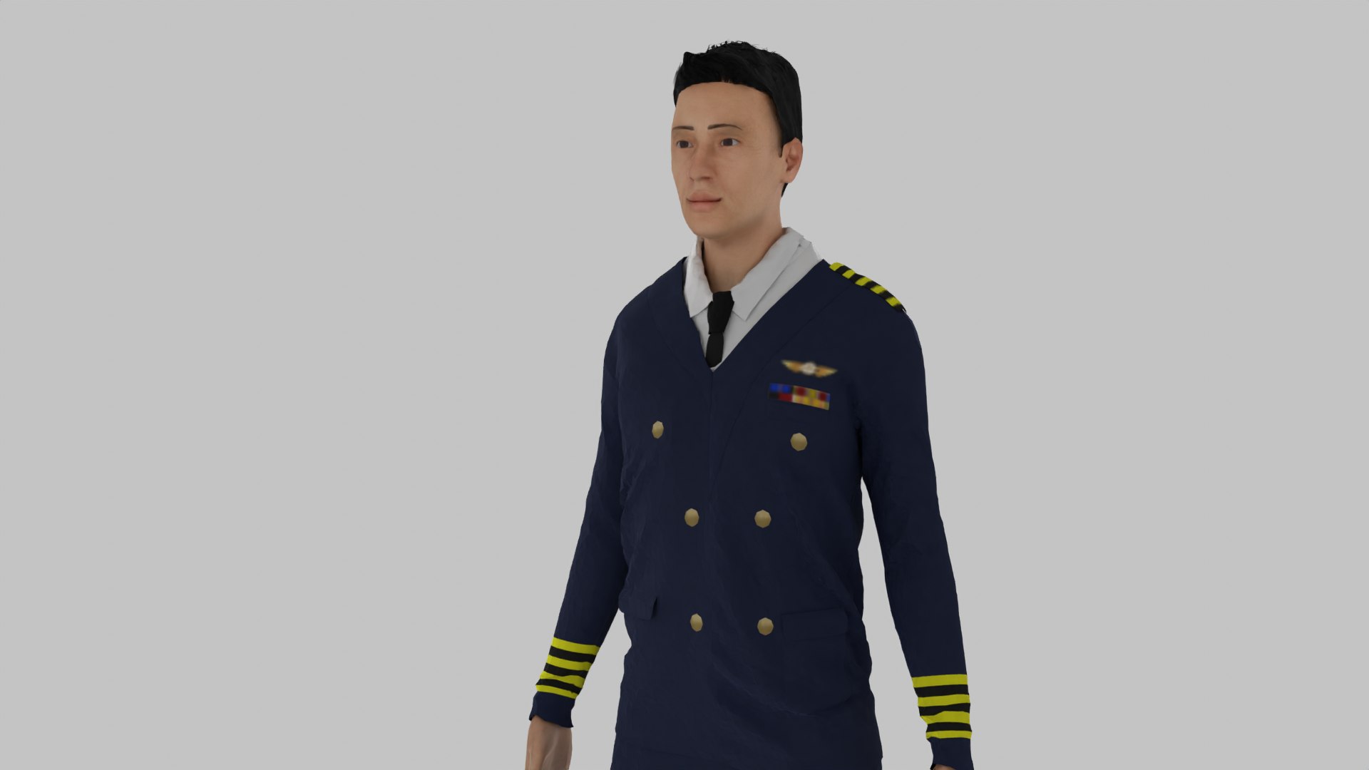 3D Pilot Model - TurboSquid 1971575