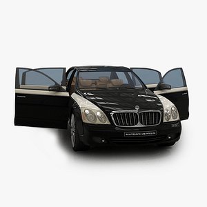 maybach zeppelin 3d max