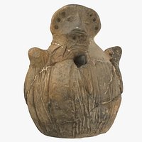 Ancient Anthropomorphic Idol 01