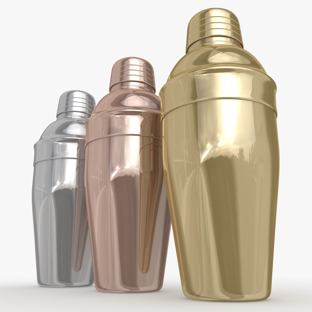 Cocktail Shaker D Model