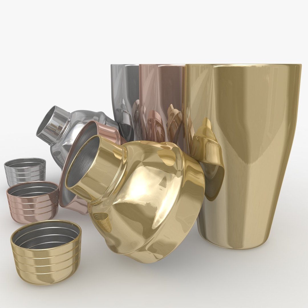 Cocktail Shaker D Model