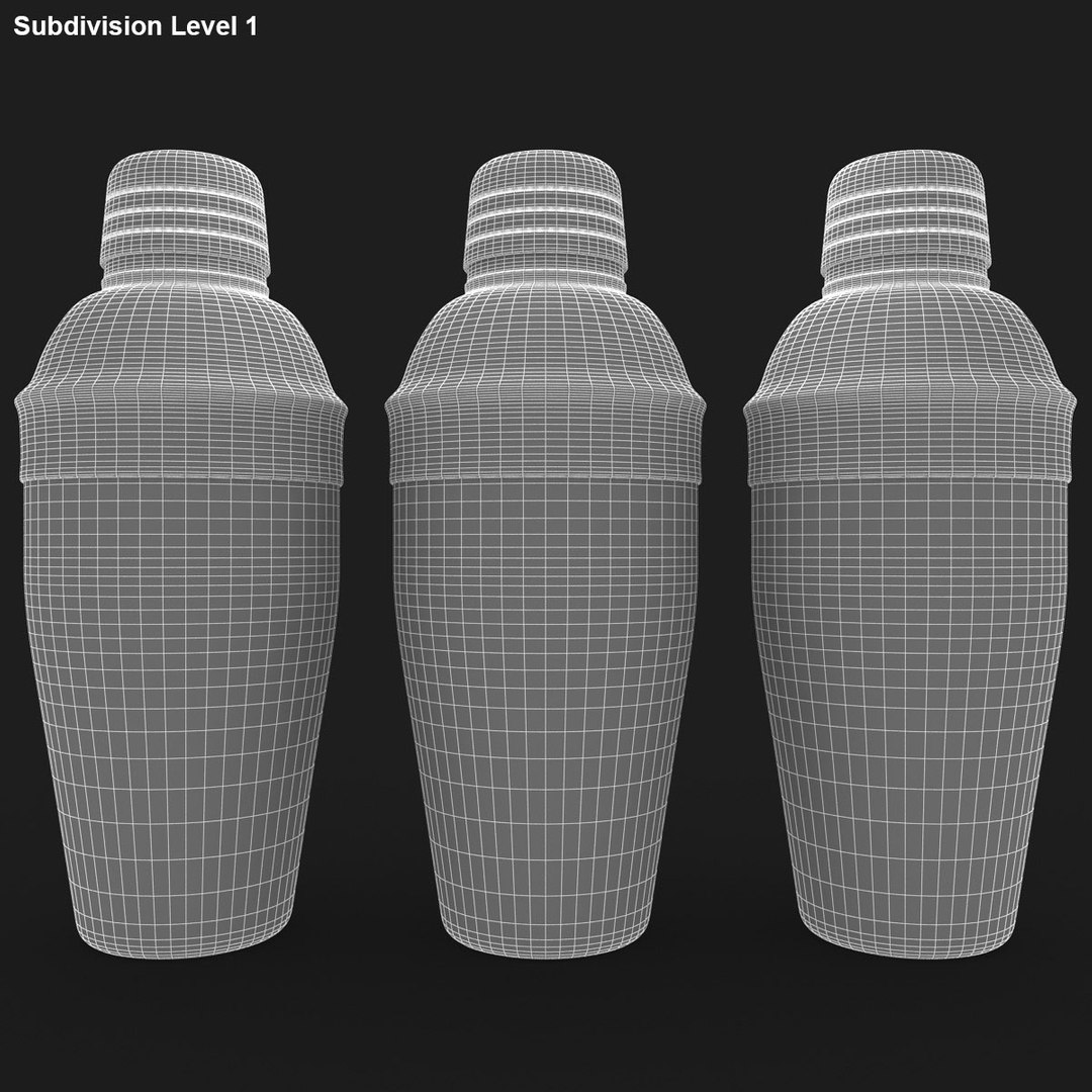 Cocktail Shaker D Model