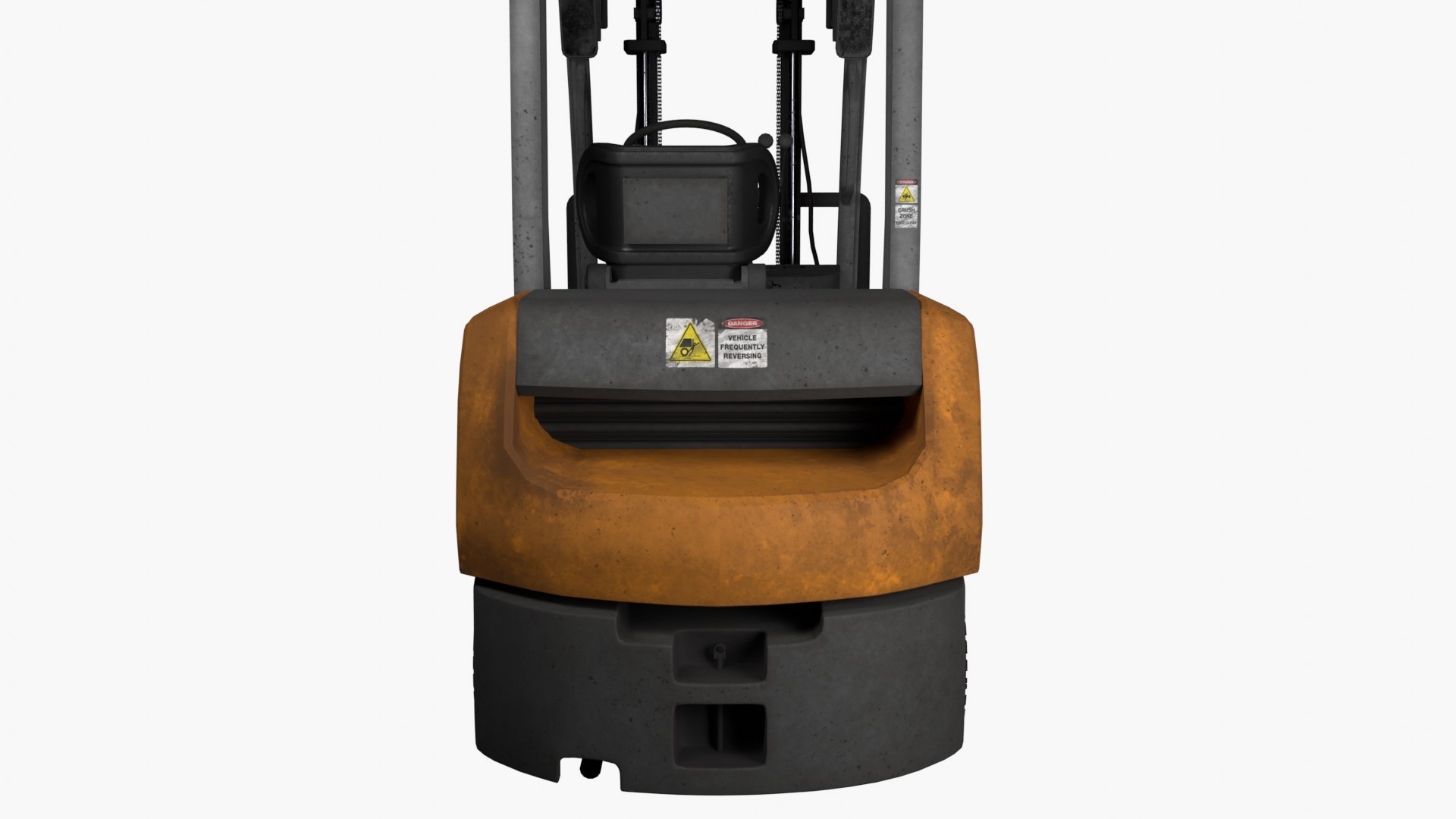 3D Forklift Orange New-Dirty - TurboSquid 2153906