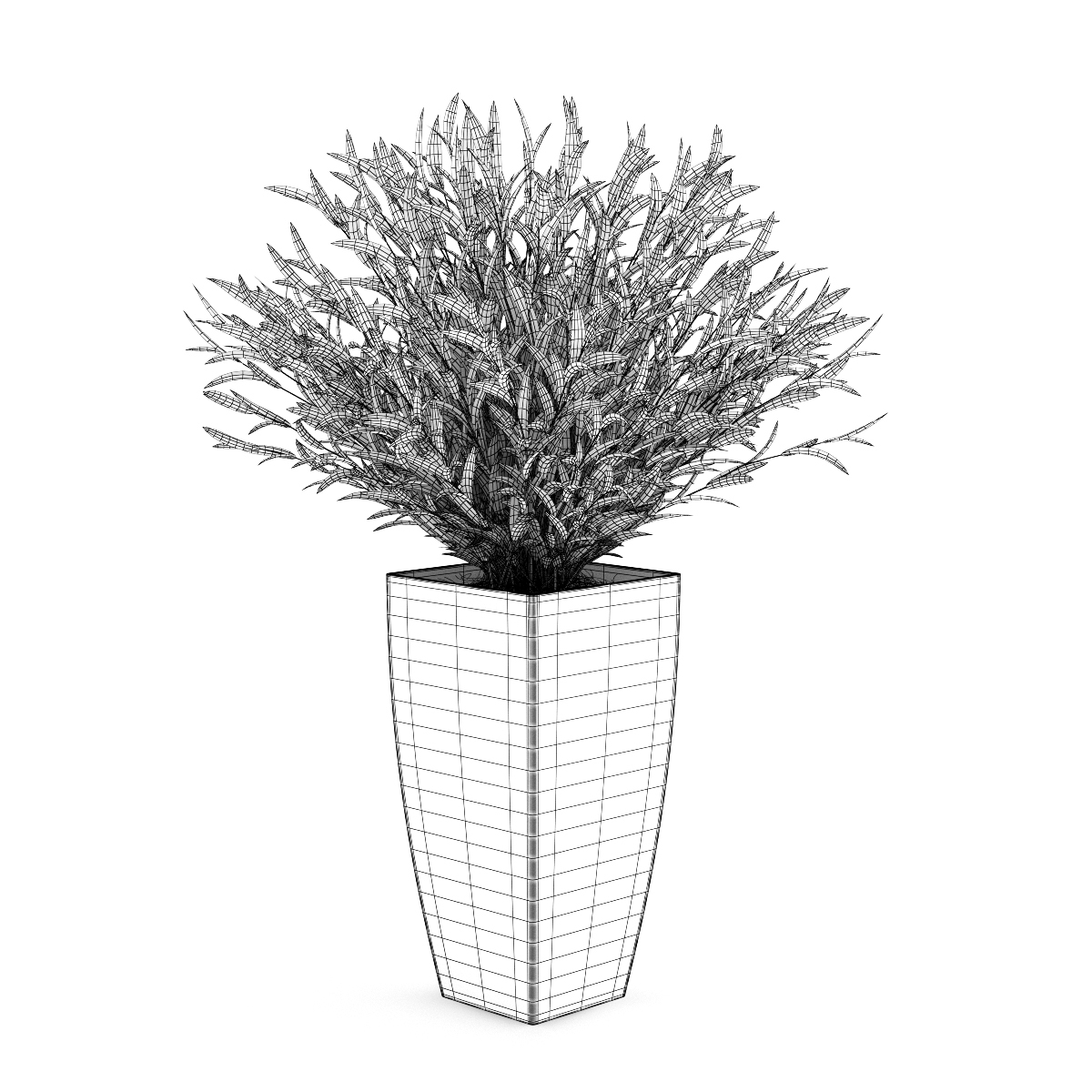 3d model plant pot