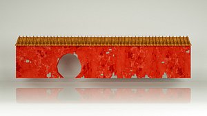 3D palace wall
